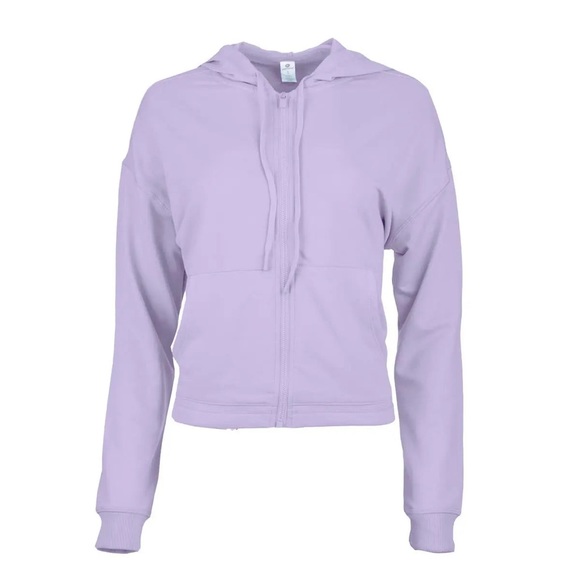 90 Degree By Reflex Tops - NWT $45 90 Degree by Reflex Women's Terry Brushed Hoodie Jacket